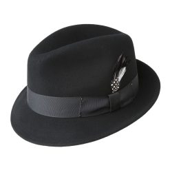 כובע מגבעת שחור טינו TINO BAILEY