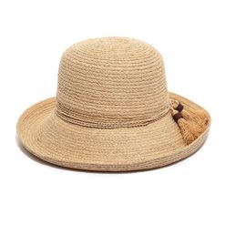 כובע קש קלאסי לנשים לקיץ